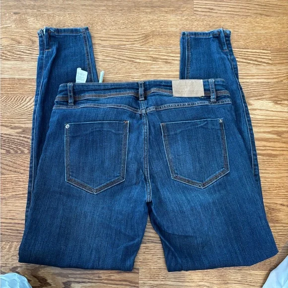 Zara Dark Blue Skinny Jeans - Picture 5 of 8